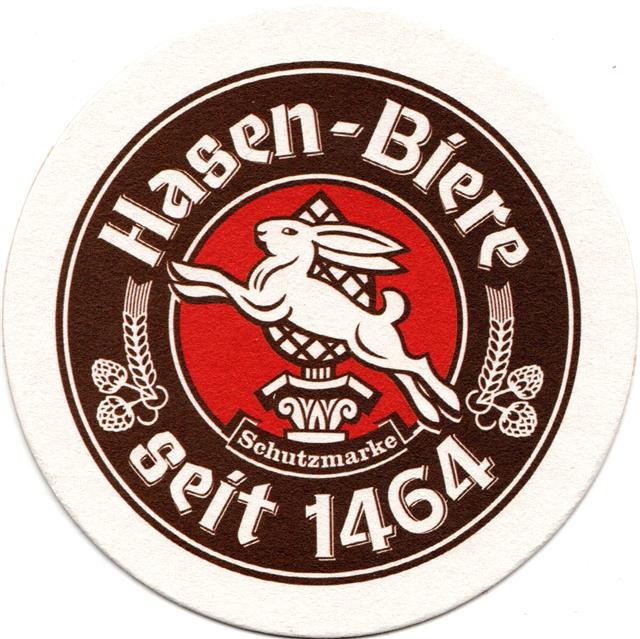 augsburg a-by hasen ibv 15a (rund215-hasen biere-brauner ring)